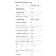 241199W - Rayonnage combi 4 S24-L avec bac de rétention galvanisé pour stockage de liquides inflammables et polluants_1