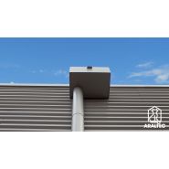 Boite à eau en aluminium laqué disponible en 24 coloris avec ou sans trop plein_1