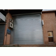 Porte sectionnelle industrielle 515 RMG - automatique - repliable plafond - en métal galvanisé avec motorisation avancée_1