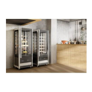 Vitrine à faces vitrées , pour chr, traiteurs, boulangeries, pâtisseries et chocolateries -cristal tower isa_1