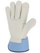 Gants de protection type docker - Paume cuir fleur bovin souple - Manutention lourde en milieu sec_1