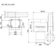RD 82 - Ventilateur ATEX Elektror - Jusqu'à 90 m³/min et 6.800 Pa - Zones 1, 2 et 22_1