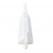 Séparateur de voie lestable - Polyéthylène haute densité - 75kg rempli - Blanc ou rouge - PLAST'UP ROTOMOULAGE_1