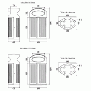Corbeille IBIZA 80 et 120  litres_1
