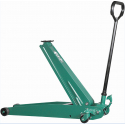 Cric rouleur hydraulique à haute levée avec pédale d'approche rapide 1.5T et 8T Référence   15445_1