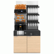 Meuble à bouteilles Podium Juice Corner Slim Versatile | Zumex_1