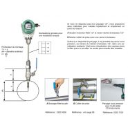 VA 550 - Capteur de débit d'air comprimé - CS Instruments - Étendue de mesure de 0,1 à 224 Nm/s - Pour réseaux d'air comprimé et gaz_1