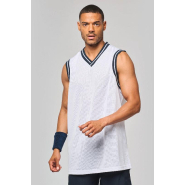 Débardeur university - Réf: PA4004 - 100% polyester, maille ajourée, encolure en V - Marque Proact_1