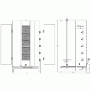Machine à kebab gaz MU GD5 orient POTIS_1