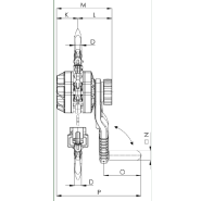 Palan à levier pour levage et tirage - Yale ERGO 360® - REF : 60014 - Poignée pivotante 360°_1