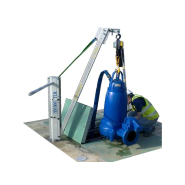 Potence de levage pour véhicule utilitaire - Capacité 1000kg - PORTI3024 - Rotation 360° - Marquage CE_1