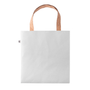 Sac shopping personnalisé - polyester RPET 600D - anse en liège naturel - impression sublimation - labélisé RPET_1