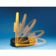 Barrière de parking automatique à télécommande - Mottez - Batterie rechargeable et LED témoin_1