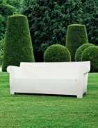 Canapé Bubble Club - Starck - 2 places en polyéthylène teinté - Résistant pour intérieur et extérieur_1