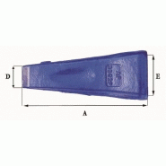 Dents de godet adaptables Feurst AF 3302 P - 4 kg - Dimensions précises_1