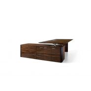 De_symetria - Bureaux de direction par i 4 Mariani - Design avec cristal, cuir et bois_1