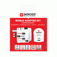 SKROSS PRO AC30PD White Adaptateur de voyage, monde_1