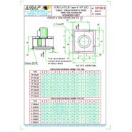 V SOD embase et V SODHT embase - ventilateur centrifuge industriel Airap - extraction de fumées et gaz chauds, turbine à pales embouties_1