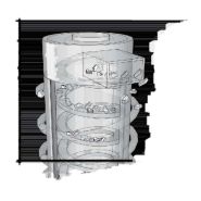 Équipement professionnel pour glace en grains sans cabine de stockage