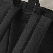 Sac à dos avec rabat roll-top en polyuréthane mat - Polyester recyclé - Réf: BG335_1