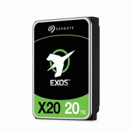 Seagate Enterprise Exos X20 disque dur 20 To 7200 tr/min 3.5