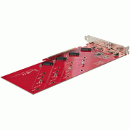 StarTech.Com QUAD-M2-PCIE-CARD-B carte et adaptateur d'interfaces Interne M.2_1