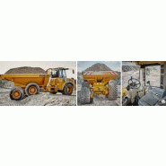 Tombereau Hydrema 922F 2.55 - articulation pendulaire, 20 tonnes, faible pression au sol_1