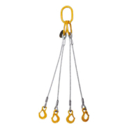 Élingue en câble acier - 3 et 4 brins - Accessoire de levage pour BTP, industrie et maritime_1