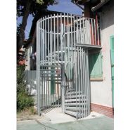 Escalier hélicoïdal hélicage - l'hélicoidal - diamètre du garde corps 42 mm_1