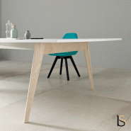 Grande table de réunion Pigreco Up - Martex - Blanc, 320_1