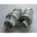 Connecteurs électriques mâles/femelles 3 broches - Assisteaux - IP65 - Température -40 à +100 °C_1