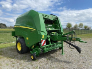 Presse à balles rondes John Deere V451R - 2020 - Chambre variable, Système de coupe Maxicut_1