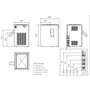 Équipement pour glace en supergrains sans groupe frigorifique