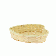 Corbeille coeur bambour rouge Corso 23x21 -_1