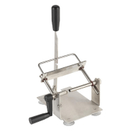 Coupe lanières avec levier inox_1