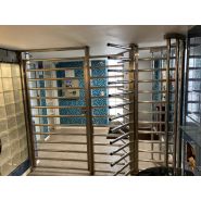 Tourniquet inox 304L pour piscine ou extérieur - Contrôle d'accès avec modes mécaniques et électroniques_1