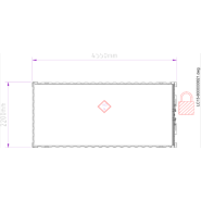 Container de stockage 15 pieds neuf - Porte double-battant - LC15_1