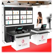 Devant de caisse - meuble présentoir - seiller - en plastiques thermoformés_1