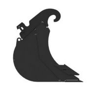 Godet d'excavation-mini-pelle - caterpillar finance france - 400 mm (16 in) - poids 32 kg_1