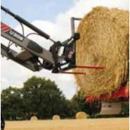 Équipement de manipulation de balles de paille et foin, 4 hauteurs empilables