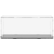 Vidaxl boîte d'affichage transparente 34x16x14 cm acrylique 154912_1