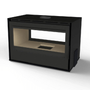 Insert pour cheminées Ecodesign Lagos-C-795-DF double face - 7kW avec ventilation_1