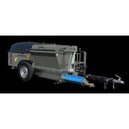 Machine de pompage avec débit variable et démarrage progressif