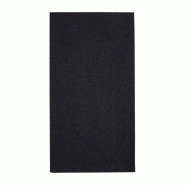 Serviettes de table Airlaid pliage en 8 Recyclable Premium Tablin noires 40x40cm (lot de 500) | Fiesta recyclable - FE276_1