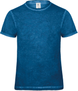 T-shirt homme DNM Plug in - Réf: CGTMD70 - 100% coton pré-rétréci Ring-Spun - Teinté à froid, effet pigmentation tendance_1