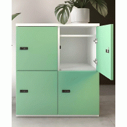 Casiers à fermeture à combinaison par colonne de 3 casiers So Toledo_1