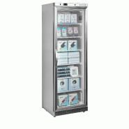 Congélateur vertical vitré UF400SG (400 / 340 L) Inox TEFCOLD_1