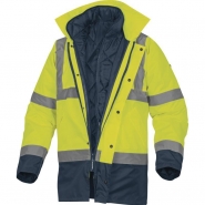 Parka haute visibilité 3 en 1 - polyester Oxford enduit PU - doublure amovible_1