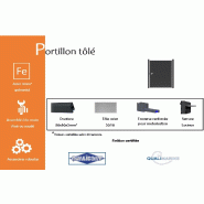 Portillon tôlé - 1000 / 2000_1
