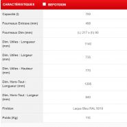 Befo70x0n - Benne à fond ouvrant 700L - Manuest Concept - ouverture automatique, chariot élévateur_1